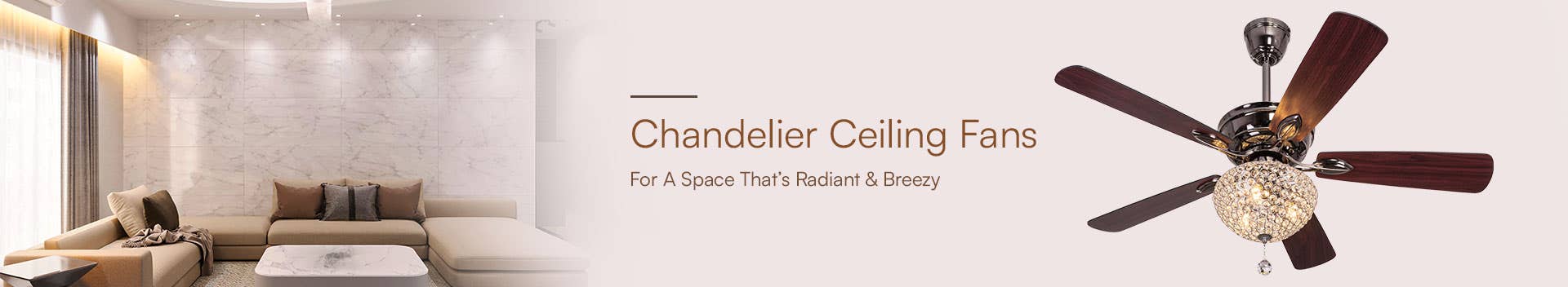 Chandelier Ceiling Fans