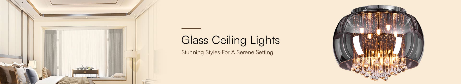 Glass Ceiling Lights