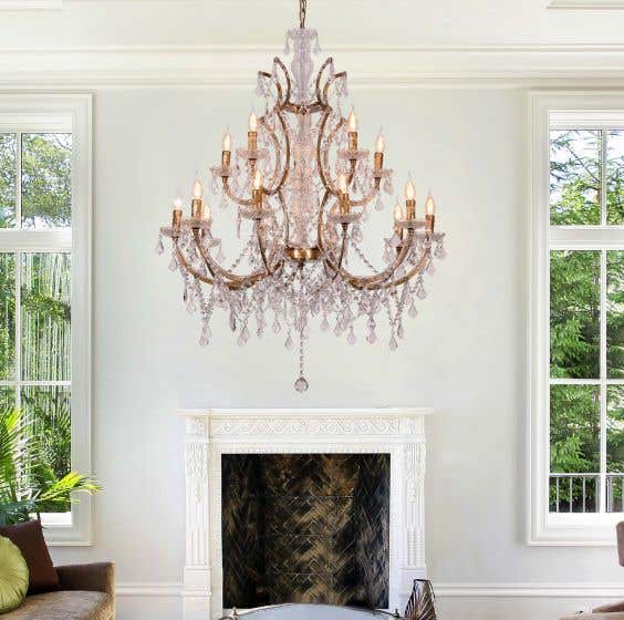 French Restoration Crystal Chandeliers