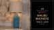 MALIBU MADNESS CERAMIC LARGE TABLE LAMP full