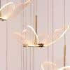 Butterfly Kisses (Dimmable LED with Remote Control) Double Height Chandelier