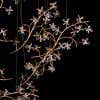Reason Of The Season (3 Color Dimmable Built-In LED Spot Light With Remote Control) Crystal Tree Branch Chandelier