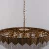 Diamonds Are Forever Gold Crystal Chandelier