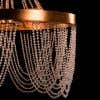 All That Glitters (Large, Gold Foil Gilded) Crystal Chandelier
