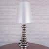 Forever Zen (Chrome) Ceramic Table Lamp
