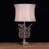 Crystal & Karma (Antique Pewter) Table Lamp