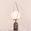 Soul Searching (Coffee) Marble Table Lamp