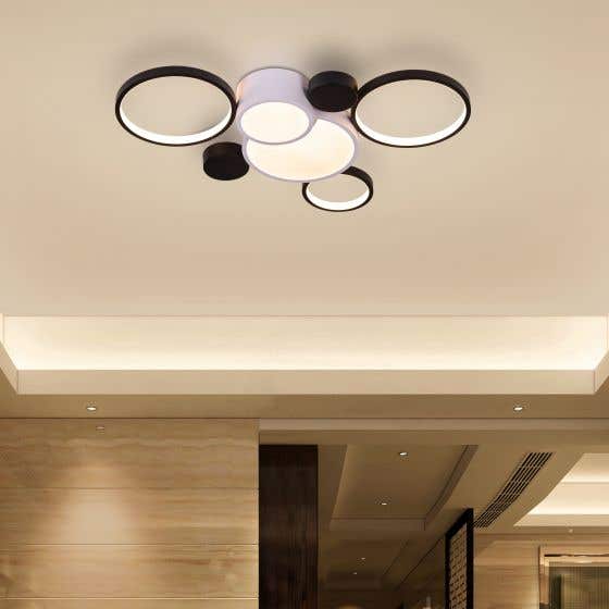 Heat Wave (Large, Dimmable LED with Remote Control) Ceiling Light