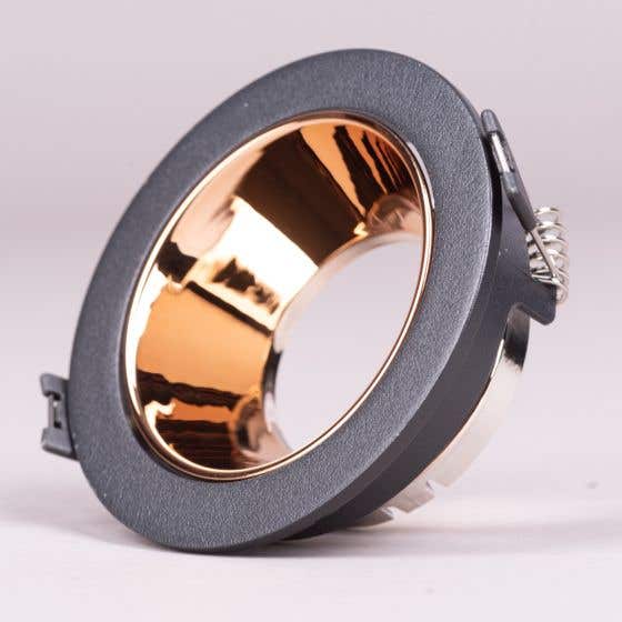 Argo - 90MM (Round, Black & Gold) LED Module COB Ring (DL01-10258)