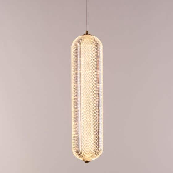 Yellow Diamond (Dimmable LED with Remote Control) Pendant Lights