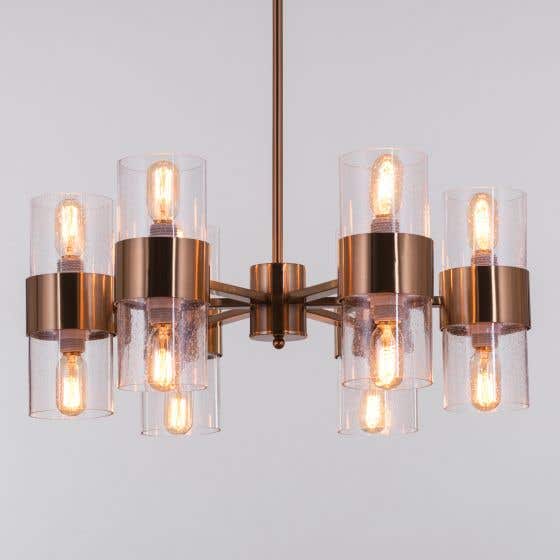 One Step Ahead (Clear Glass) Chandelier