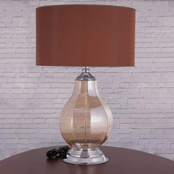 30" Marbella Blown Glass Table Lamp