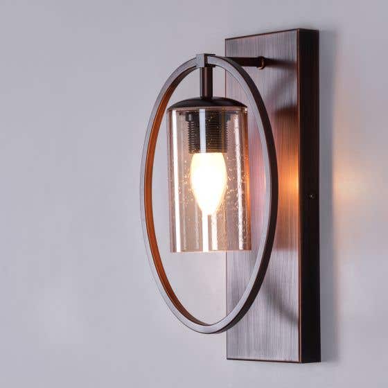  Play The Game Coffee Signature (Amber Glass) Wall Light 