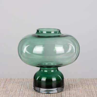 Fig & Olive (Green) Glass Vase