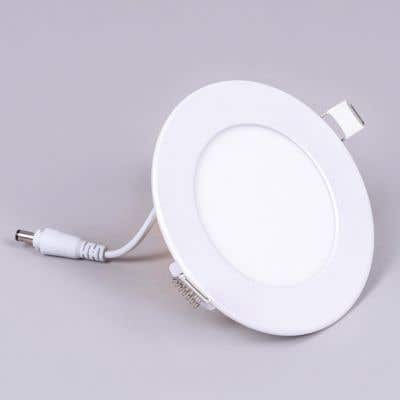 Cyril- 6W (White, 3000K) Recessed LED Panel Downlights (DL01-10183)
