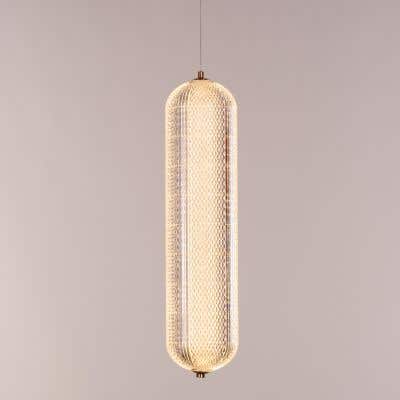 Yellow Diamond (Dimmable LED with Remote Control) Pendant Lights