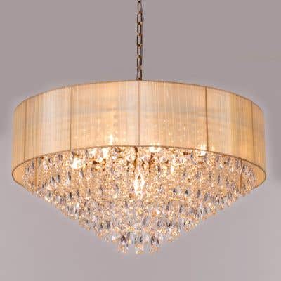 Drop Dead Gorgeous Gold Crystal Chandeliers