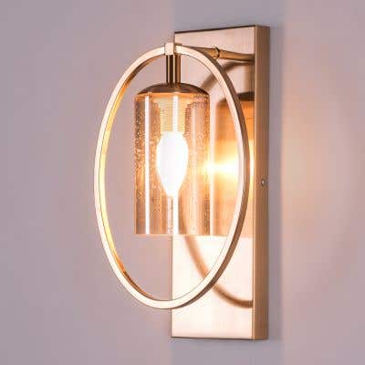 Play The Game Gold Signature Wall Light