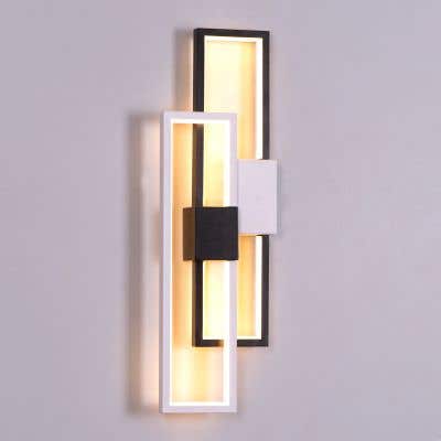 Yin And Yang (3 Color Built-In LED) Wall Light