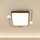 Time Will Tell (Brown, Dimmable LED With Remote Control) Ceiling Light