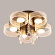 Meet And Greet (5 Head, Dimmable LED with Remote Control) Crystal Ceiling Light