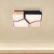 In The Flesh (Grey, Black & Wood Finish, 3 Color Built-In LED) Ceiling Light