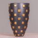 Staycation (Grey/ Gold) Ceramic Vase