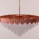 Diamonds Are Forever (Rose Gold) Crystal Chandelier