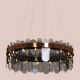 Join The Party (Smokey Grey, Large) Round Chandelier