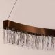 Through The Fire Large (Long, Dimmable LED with Remote Control) Crystal Chandelier