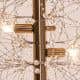Touch The Clouds Gold (Large, Rectangular) Crystal Chandelier