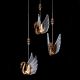 Two Birds One Throne (Dimmable LED with Remote Control) Chandelier