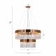 Center Of Attention Double Crystal Chandelier