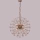 Flower Power (Gold, Small) Crystal Chandelier