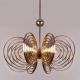 Time To Shine (Large, Antique Silver Foil Gilded) Chandelier
