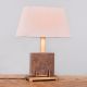 Marbled Travatino Coffee Table Lamp