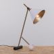 The Night Watch (White, Marble) Study Table Lamp