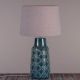 Bahama Blues Ceramic Table Lamp