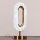 Glowed Up (Gold, 3 Color, Dimmable LED with Remote Control) Table Lamp