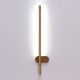 Feast Your Eyes (Gold, 3 Color Built-In LED) Wall Light