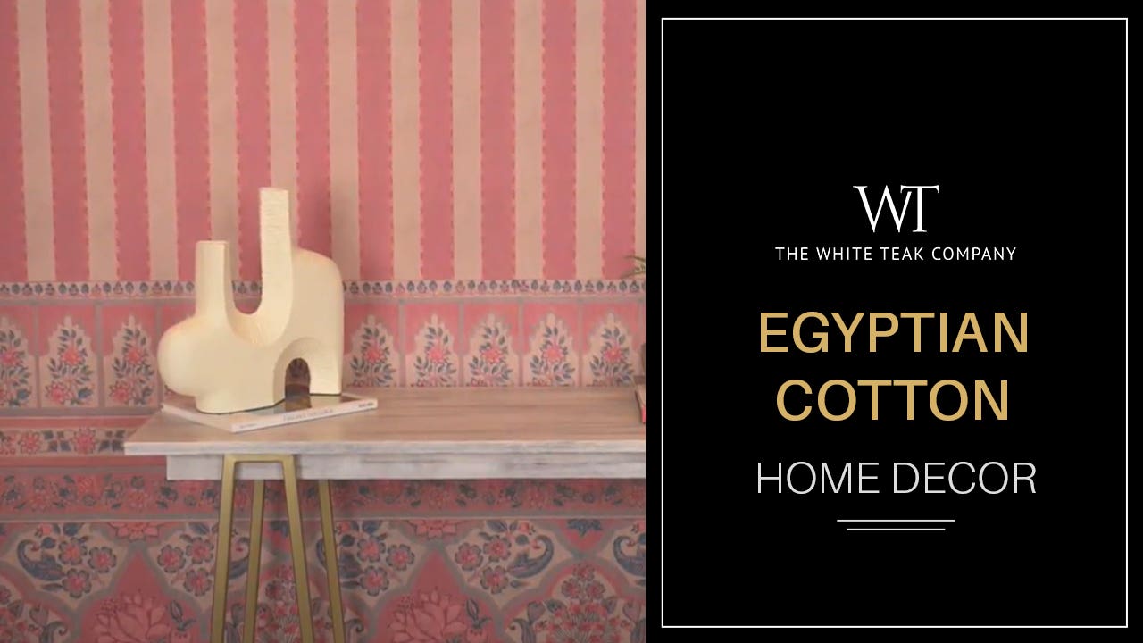 DC16 10009 EGYPTIAN COTTON HOME DECOR Full video